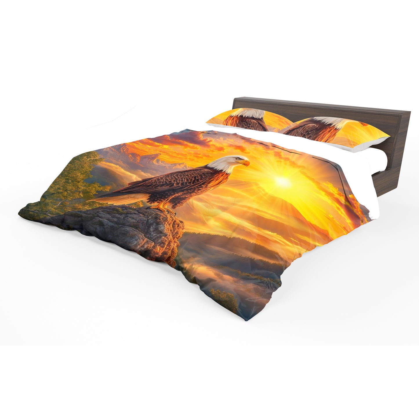 Eagle Wings Of Destiny Duvet Cover Set
