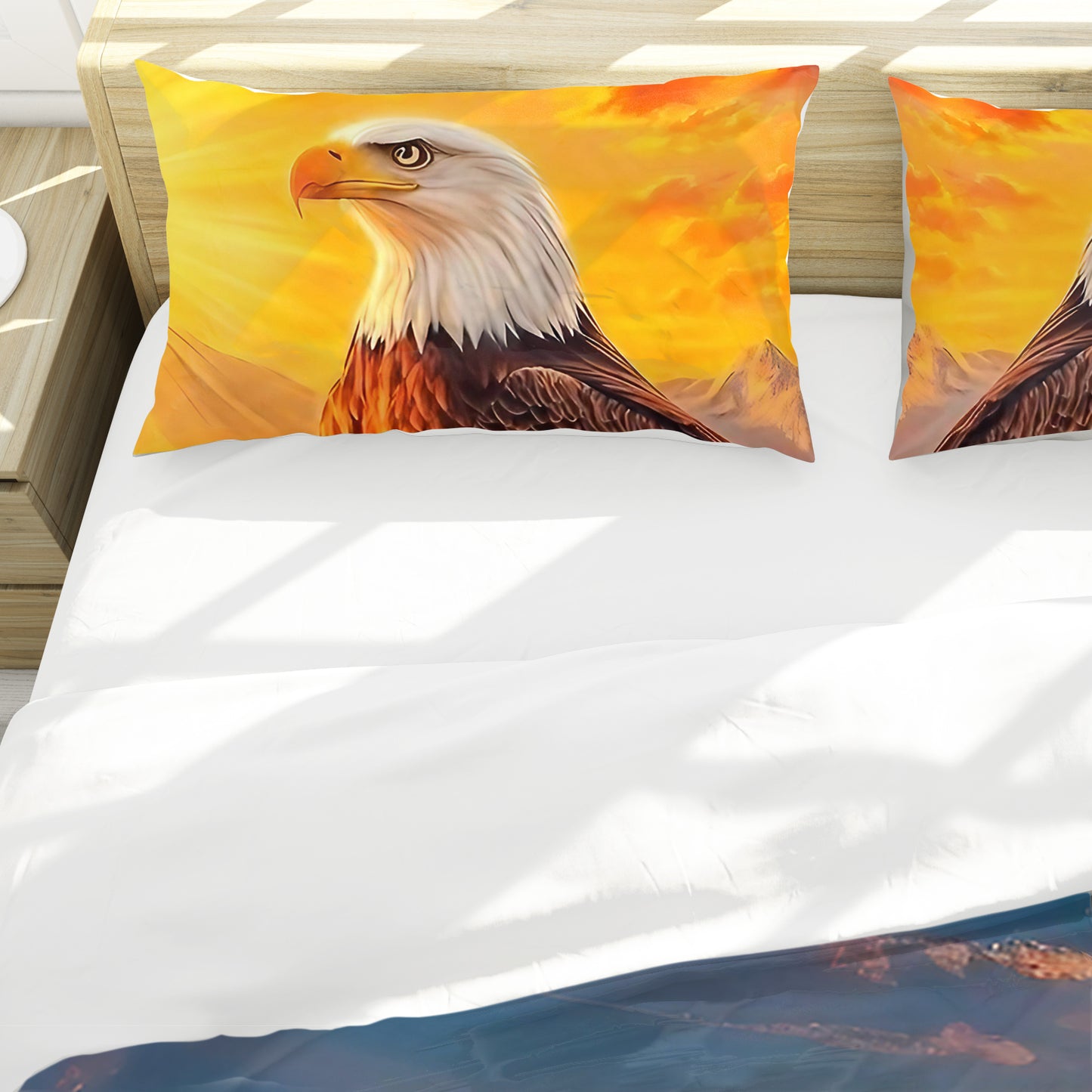 Eagle Wings Of Destiny Duvet Cover Set