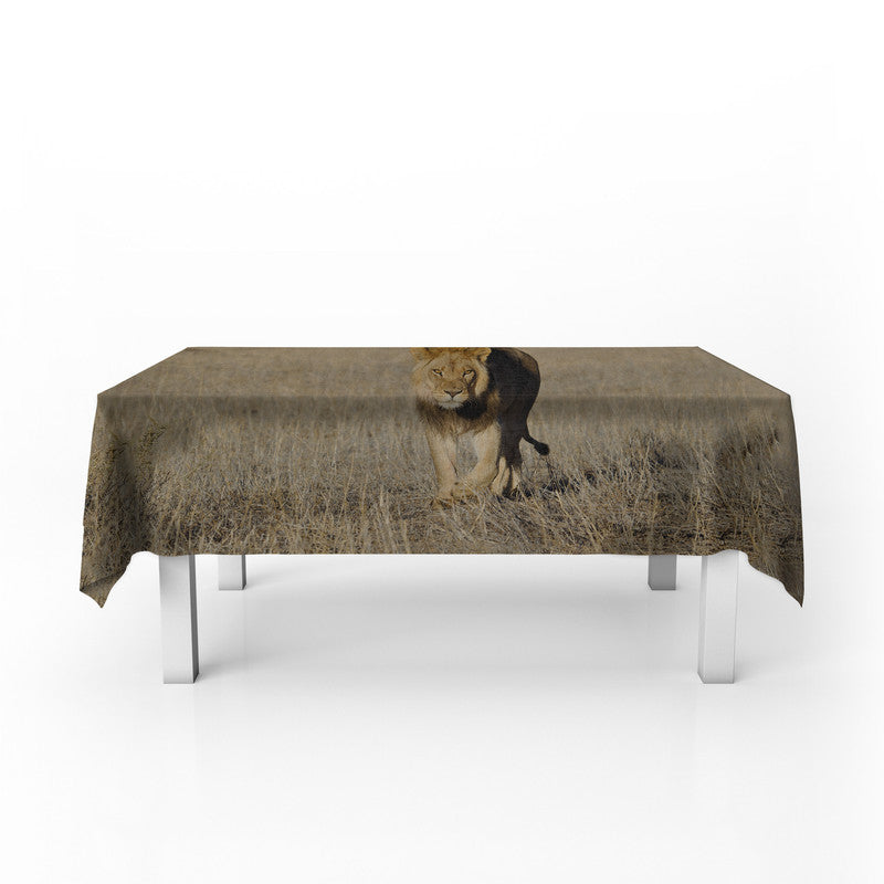 Early morning Stroll By Annette Heymans Rectangle Tablecloth