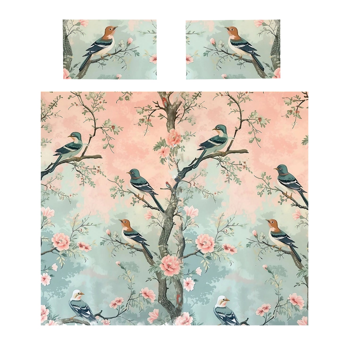 Early Morning Birdsong Duvet Cover Set