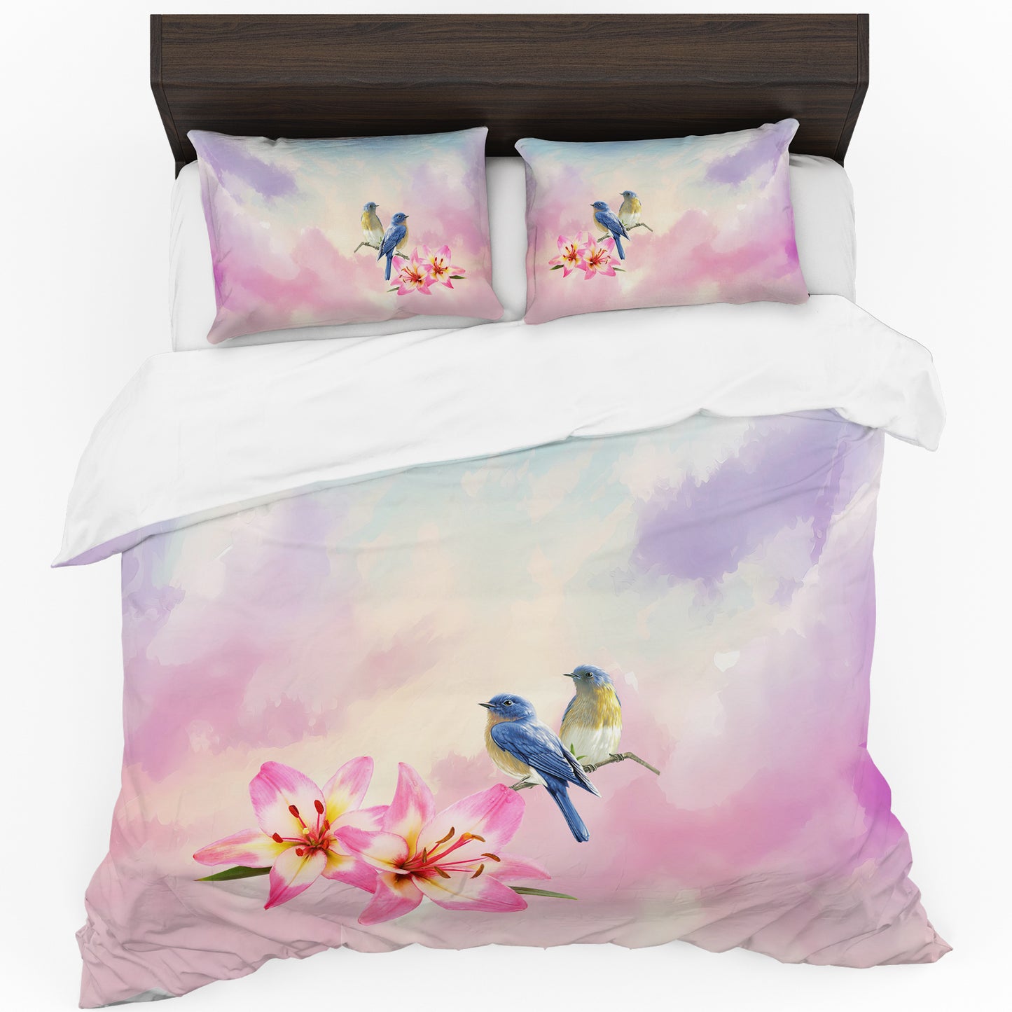 Early Morning Chat Duvet Cover Set