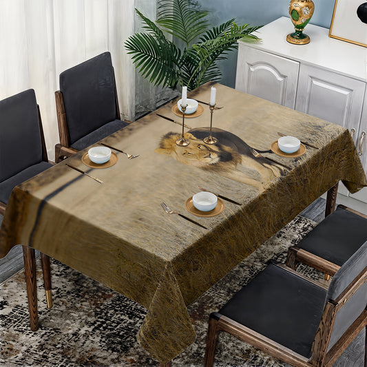 Early morning Stroll By Annette Heymans Rectangle Tablecloth