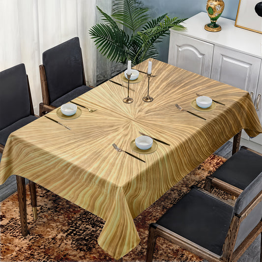 Earthwoven Elegance Rectangle Tablecloth