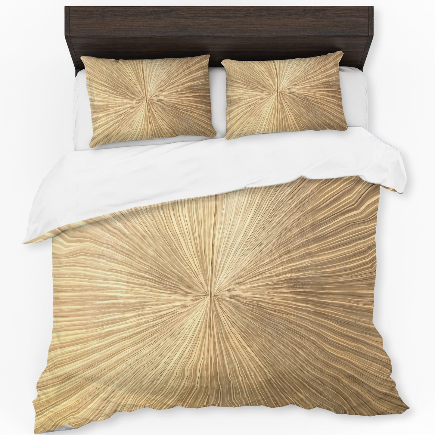 Earthwoven Sand Elegance Duvet Cover Set