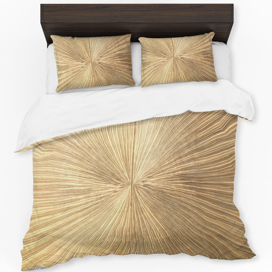 Earthwoven Sand Elegance Duvet Cover Set