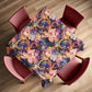 Earthy Colours Square Tablecloth
