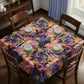 Earthy Colours Square Tablecloth