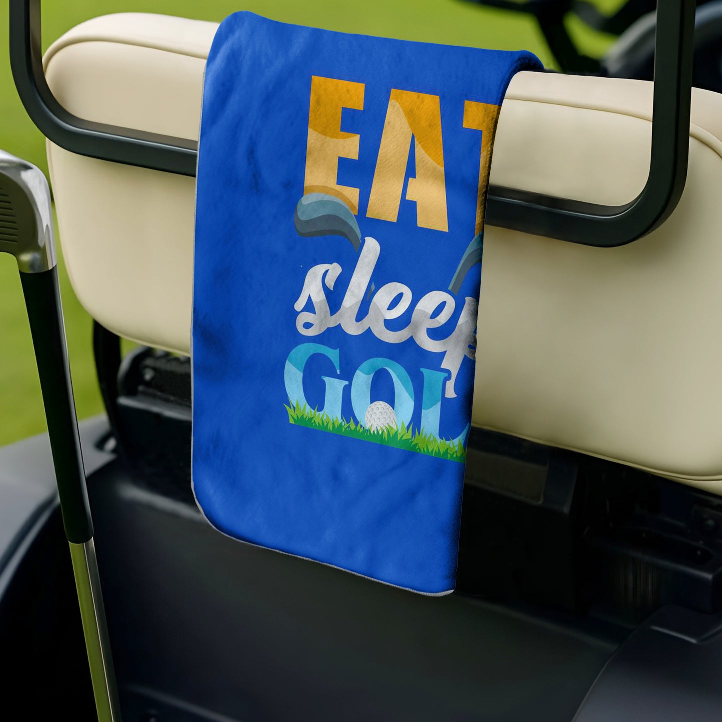 Eat Sleep Golf Golf Towel Set of 2