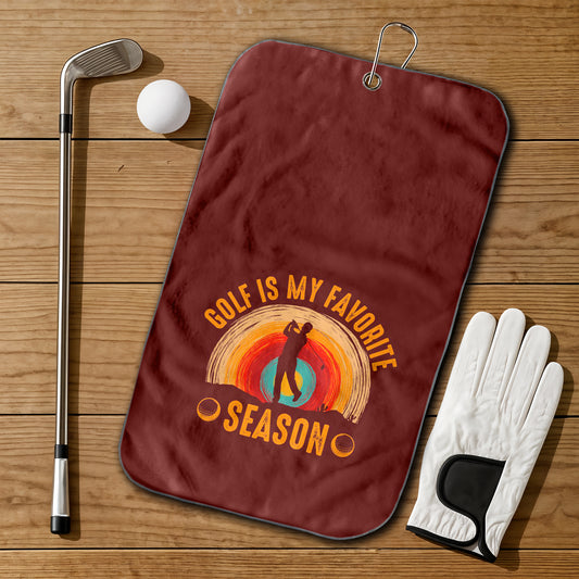 Eat Sleep Golf Golf Towel Set of 2