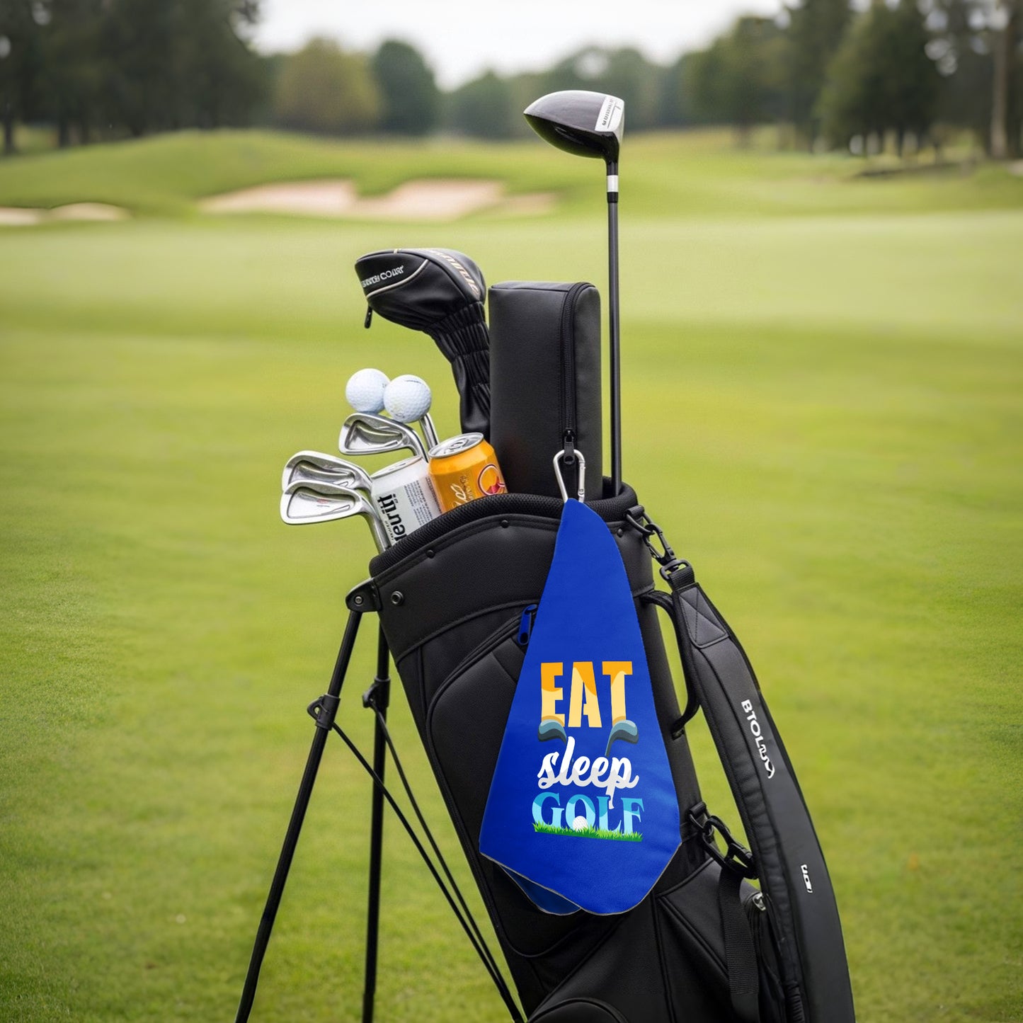 Eat Sleep Golf Golf Towel Set of 2