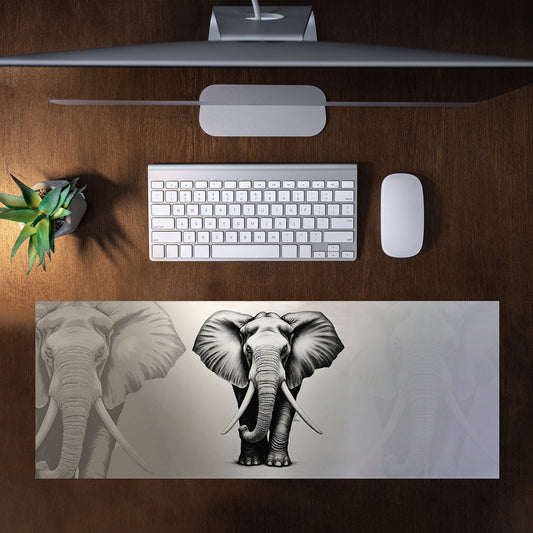 Ebony Giant Desk Pad by Nathan Pieterse