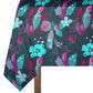 Eccentric Floral on Dark Green 3m Rectangle Tablecloth