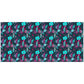 Eccentric Floral on Dark Green 3m Rectangle Tablecloth
