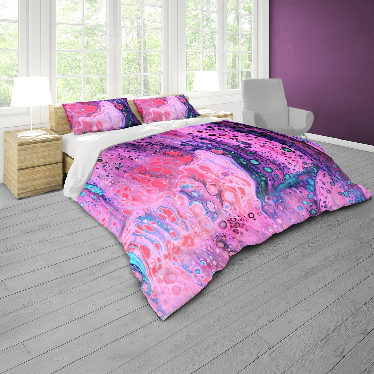 Echoed Fragments Duvet Cover Set