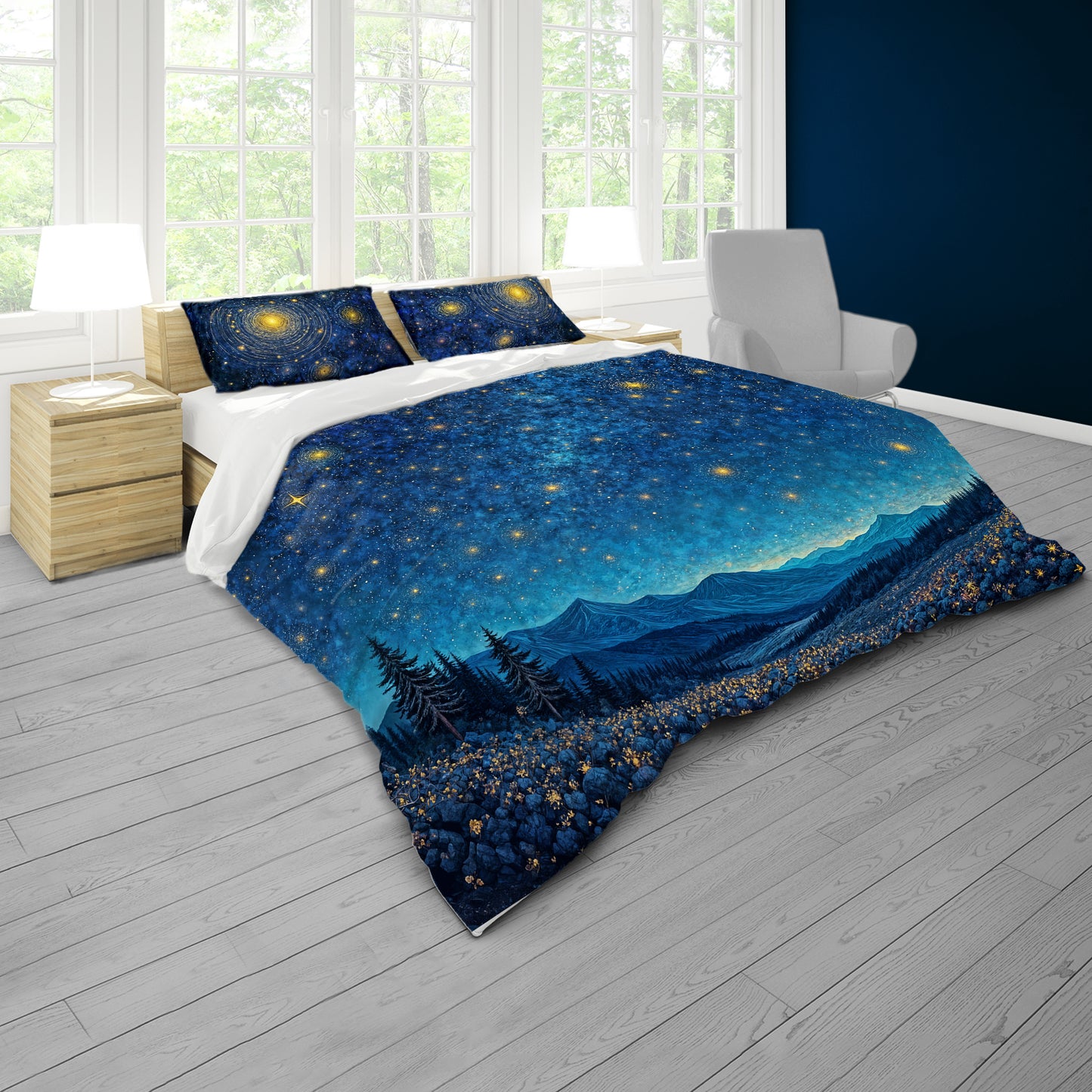Echoes of the Stars  Duvet Cover Set