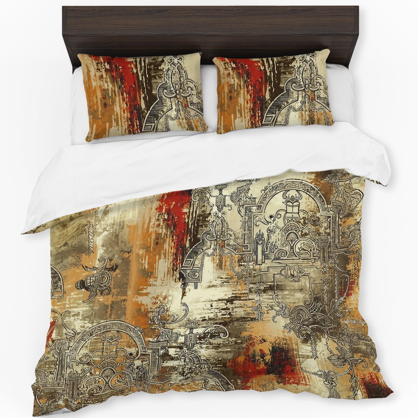 Echoing Currents Duvet Cover Set
