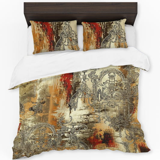 Echoing Currents Duvet Cover Set