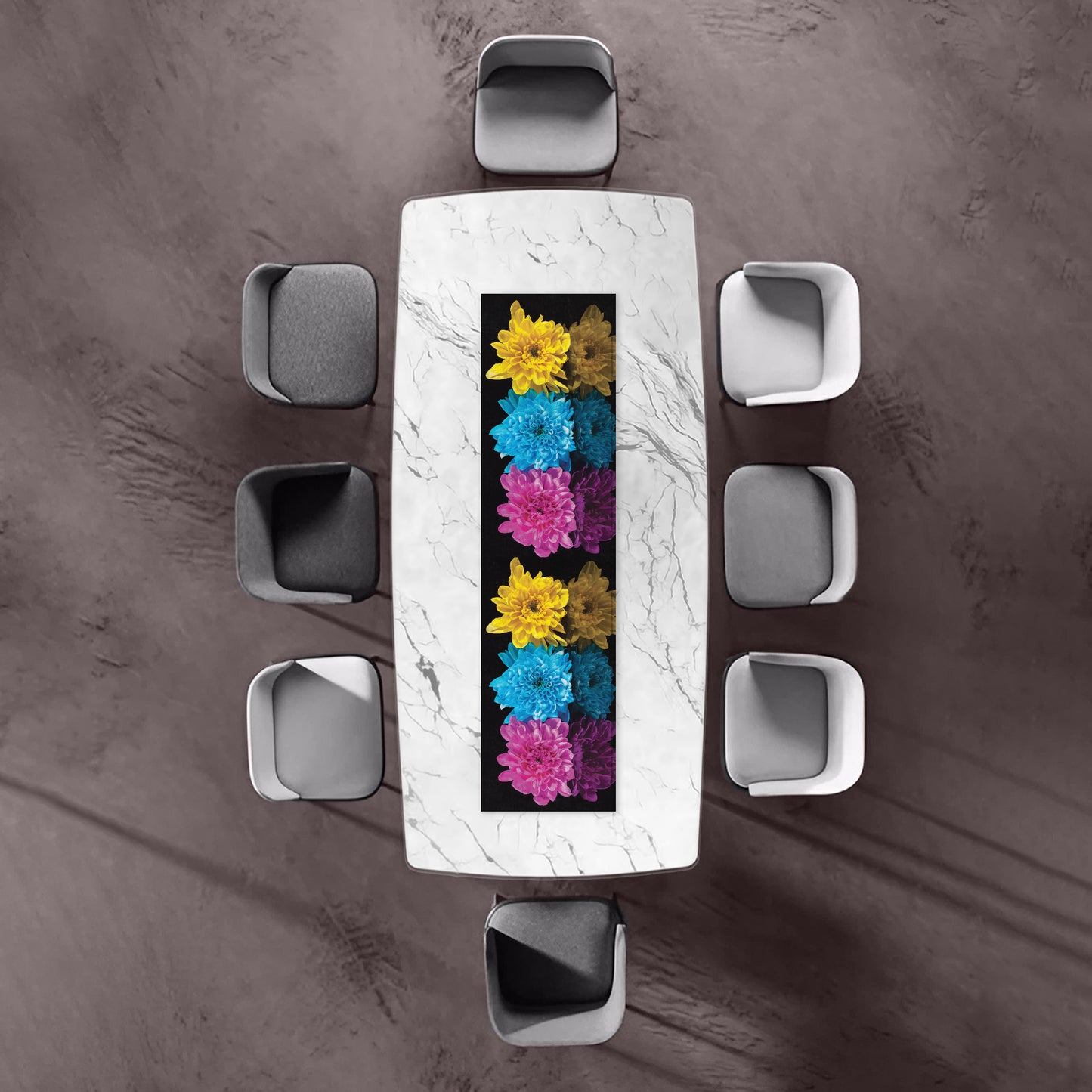 Echoing Colours 160cm Table Runner