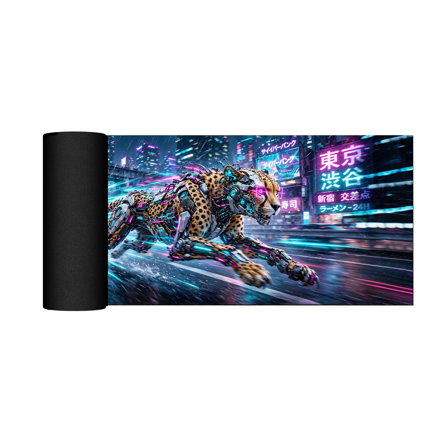 Electric Cheetah Desk Pad