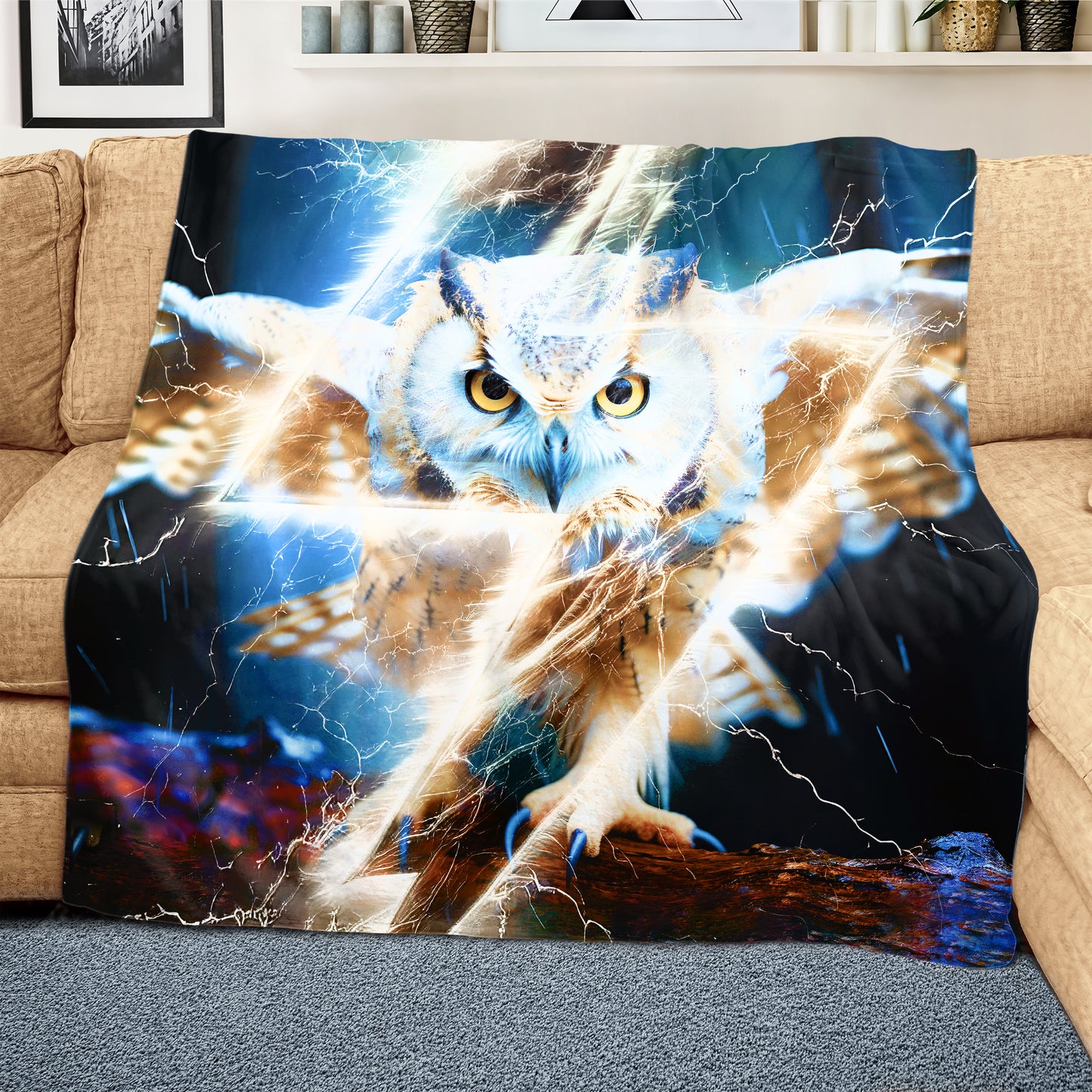 Electrick Owl Light Weight Fleece