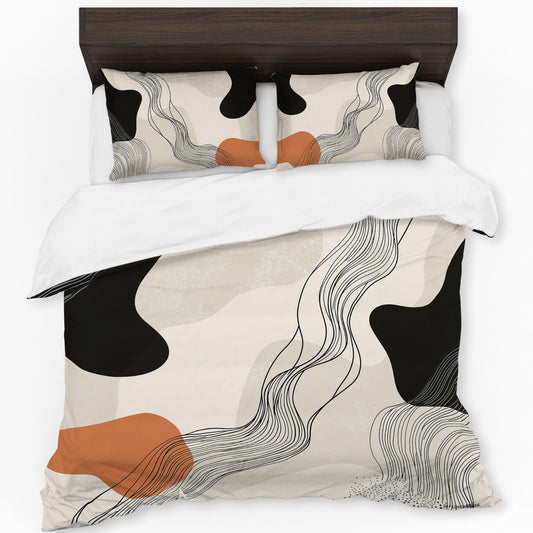Elegant Abstract Duvet Cover Set by Wikus Schalkwyk