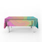 Elegant Flow Rectangle Tablecloth