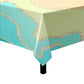 Elegant Flow Square Tablecloth