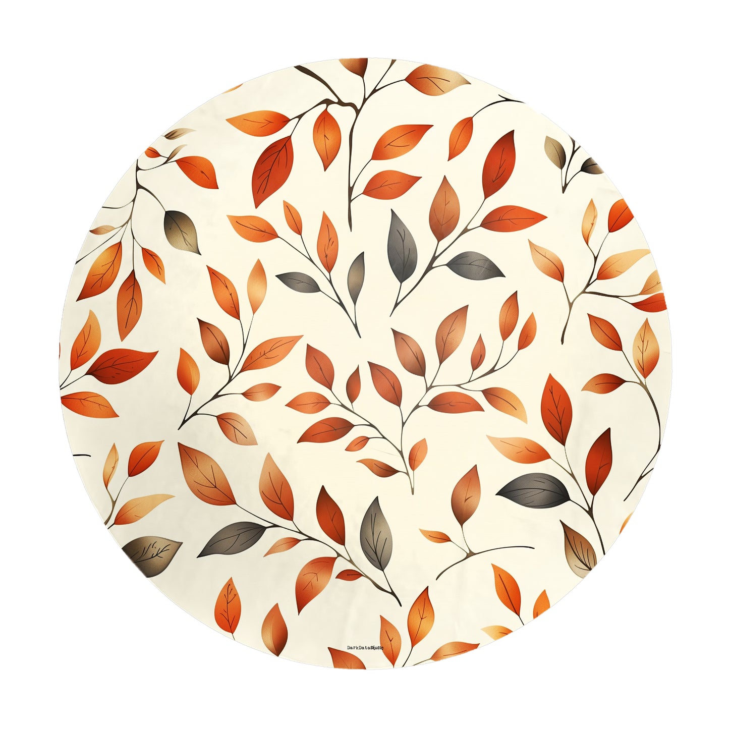 Elegant Branches Round Tablecloth by Wikus Schalkwyk