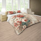 Elegant Flowers Duvet Cover Set