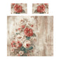 Elegant Flowers Duvet Cover Set