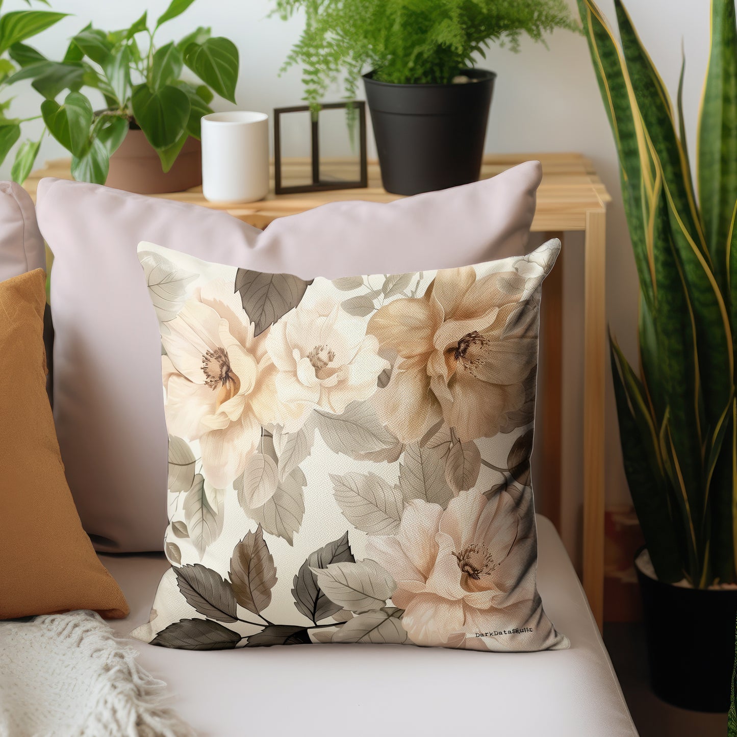 Elegant Romantic Florals Luxury Scatter by Wikus Schalkwyk