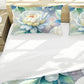 Elegant White Roses Duvet Cover Set