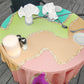 Elegant Flow Round Tablecloth