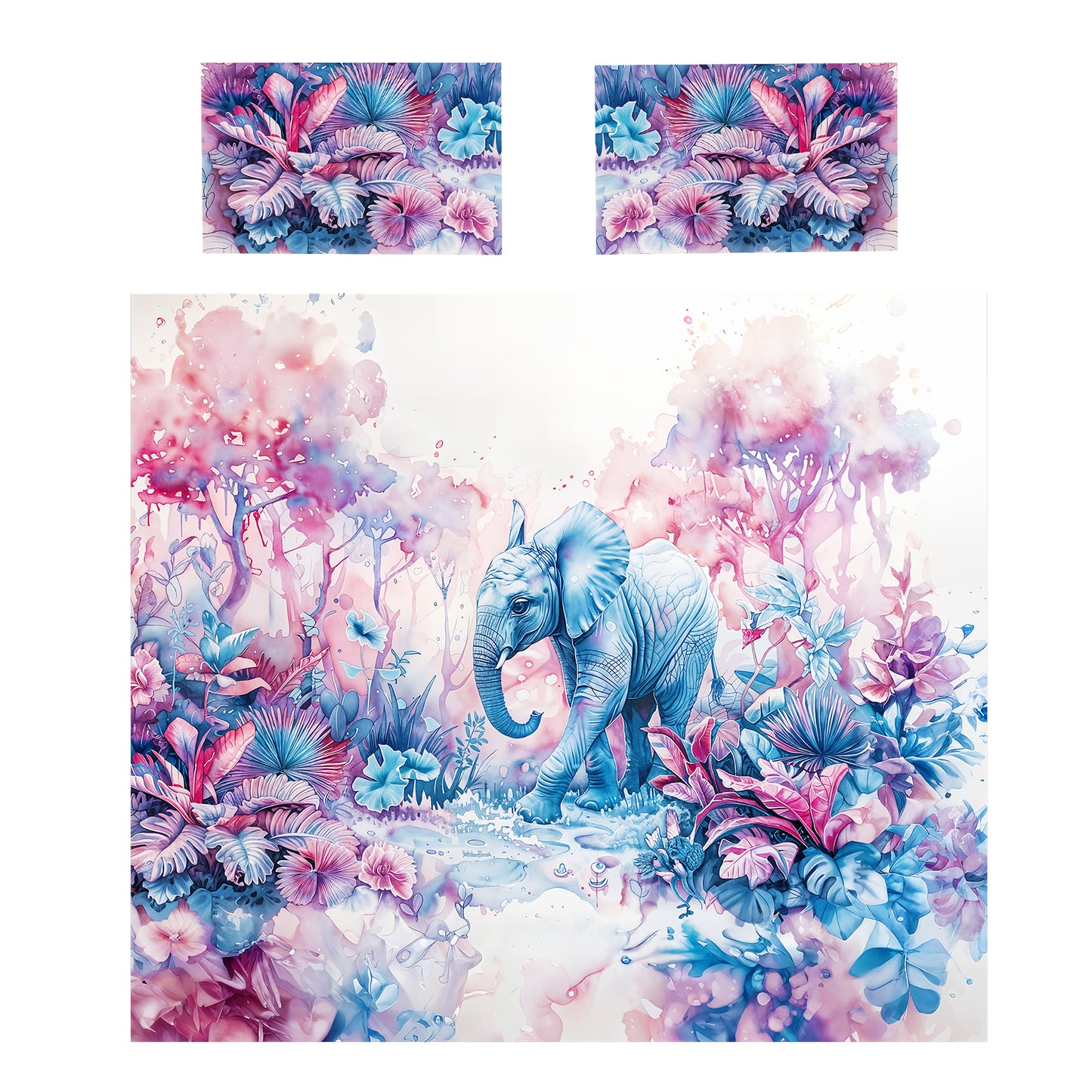 Elepant Enchantment Duvet Cover Set