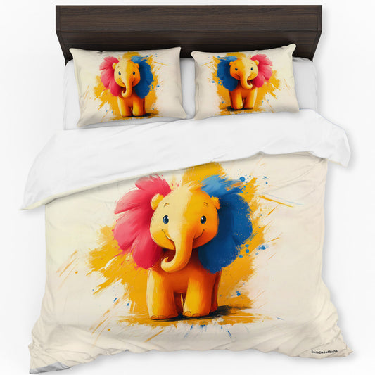 Elephant Duvet Cover Set by Wikus Schalkwyk