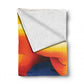 Elephant Light Weight Fleece Blanket by Wikus Schalkwyk