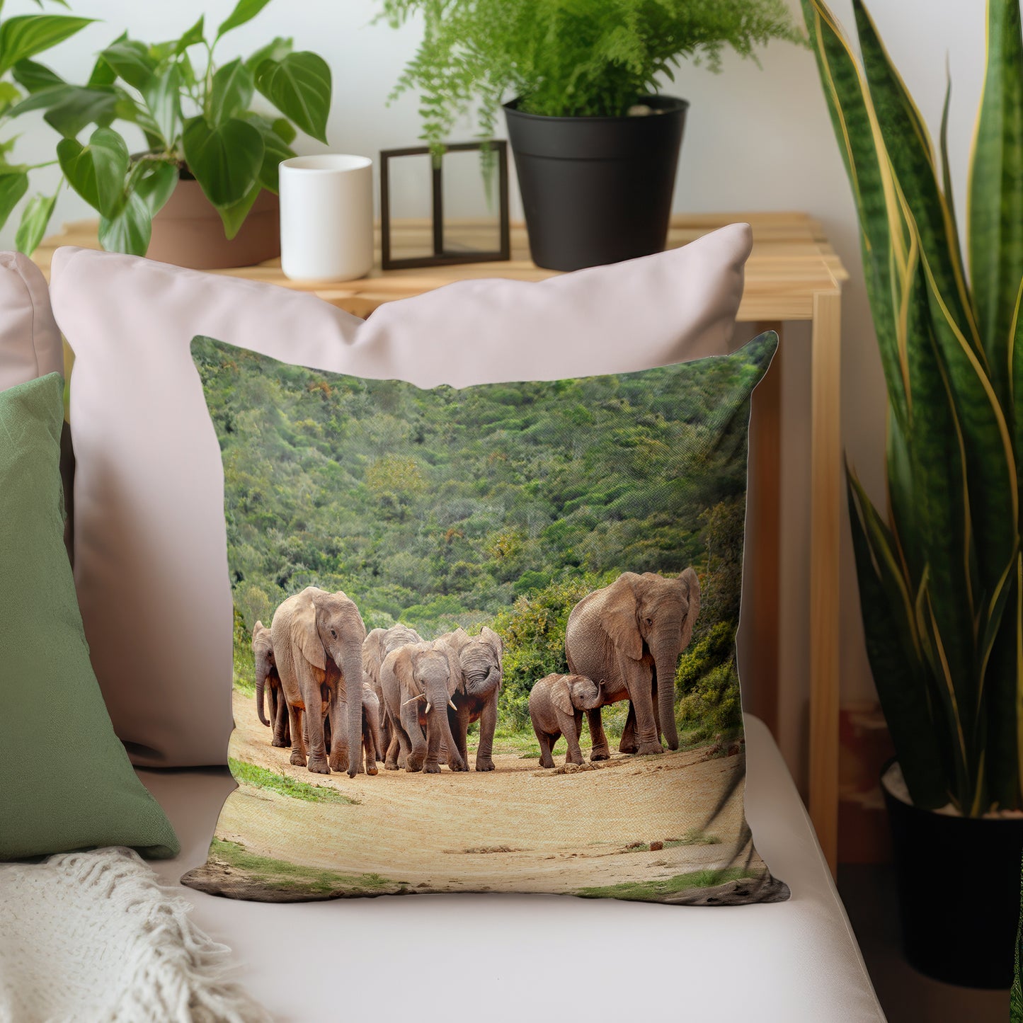 Elephant Family Luxury Scatter by Annette Heymans