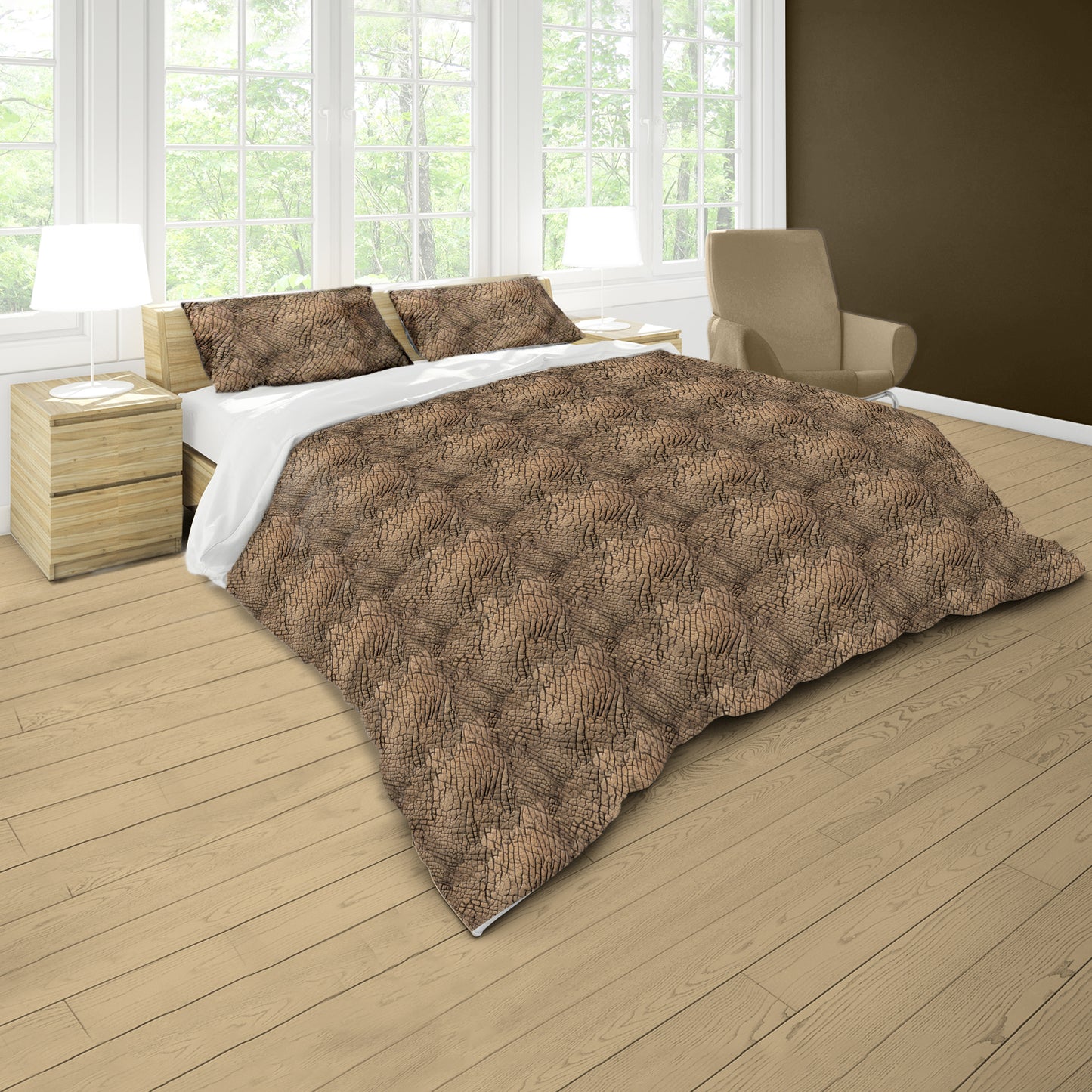 Elephant Skin Duvet Cover Set