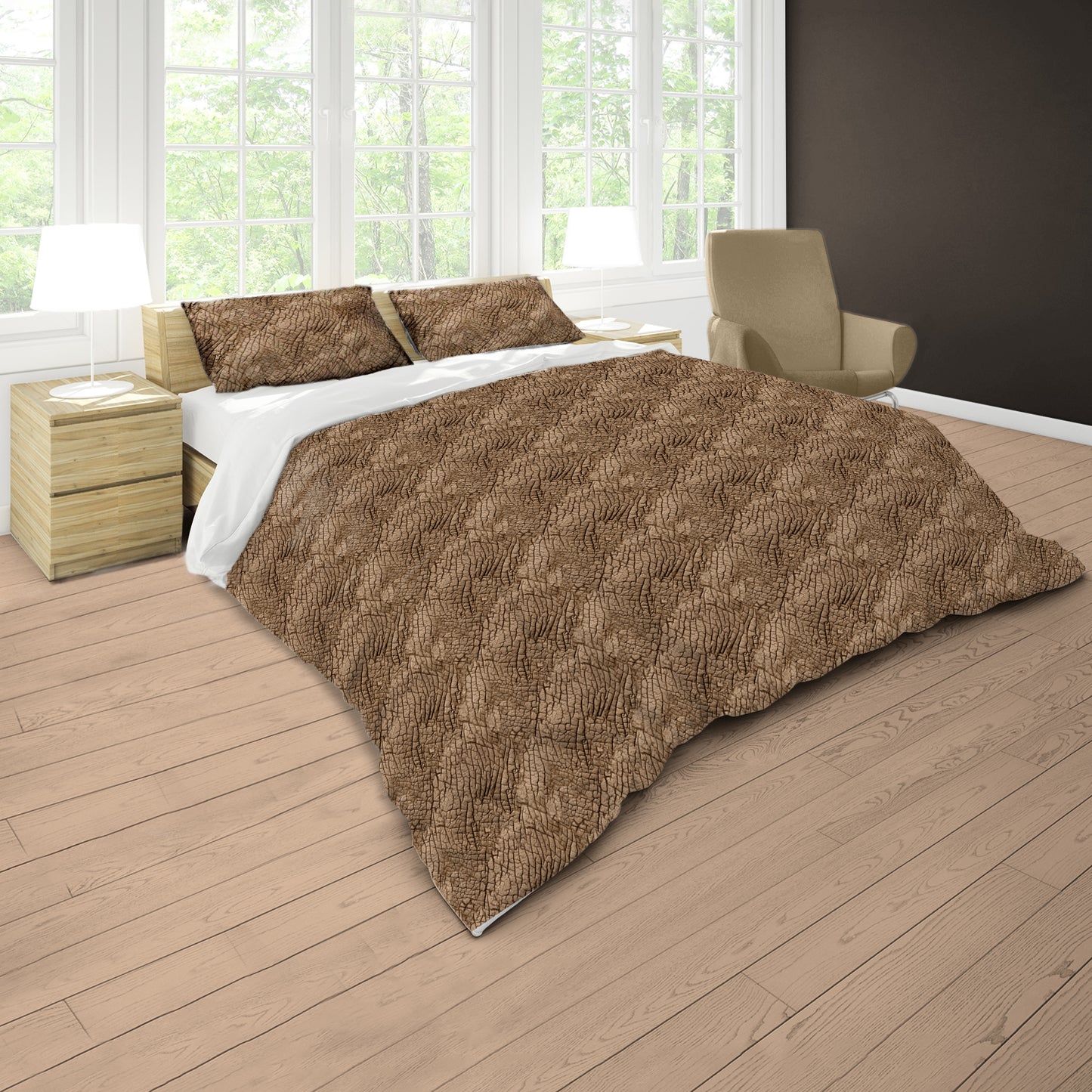 Elephant Skin Duvet Cover Set