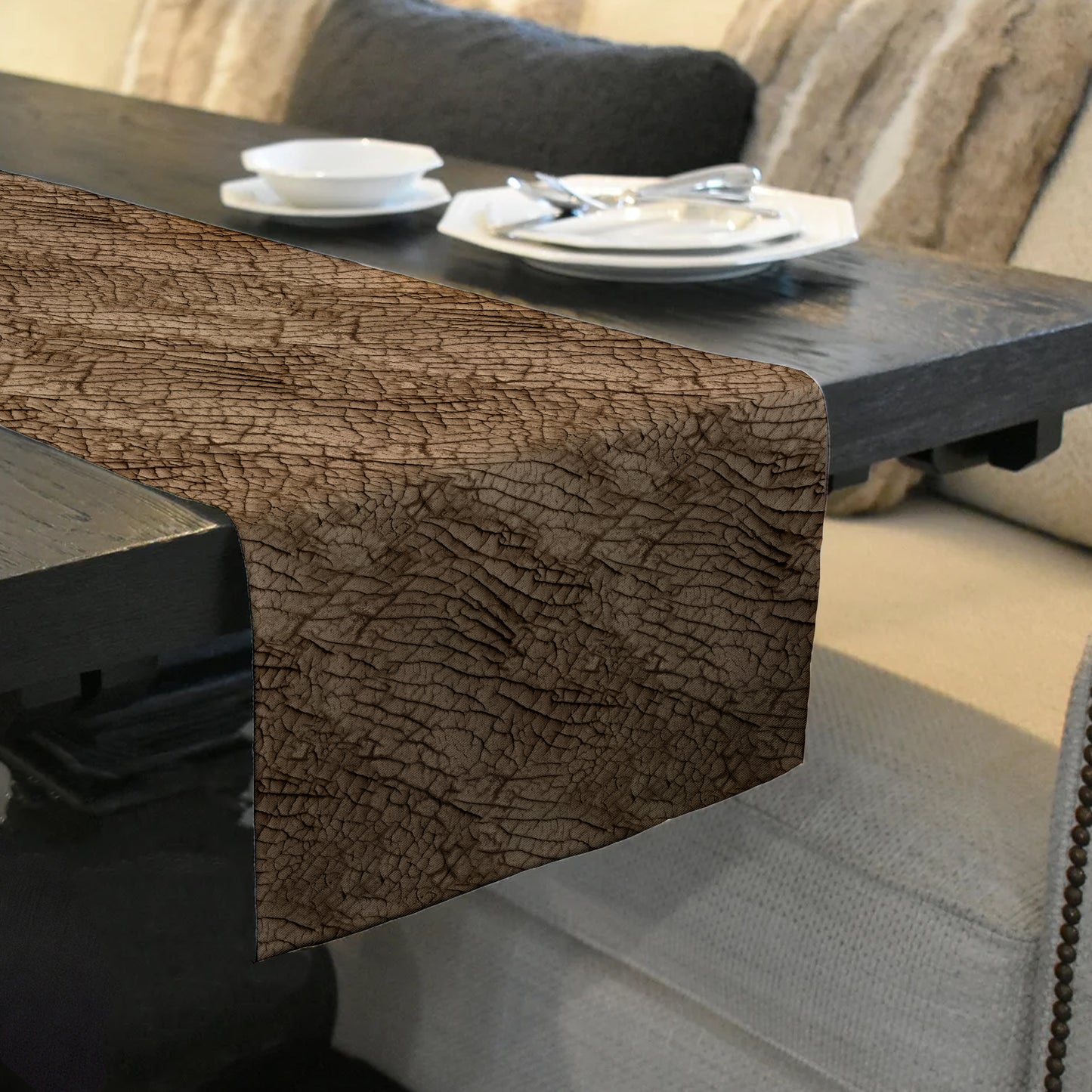 Elephant Skin Table Runner