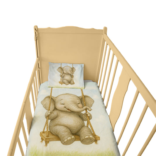 Elephant Swinging Cot Set