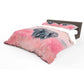 Elephant in Rosegrass Duvet Cover Set