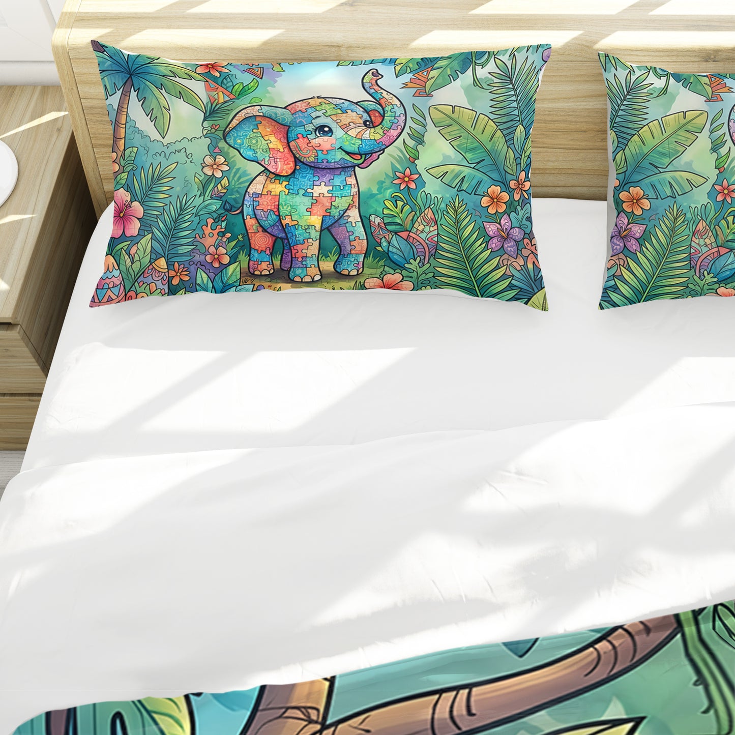 Ellie in the Forest Duvet Cover Set