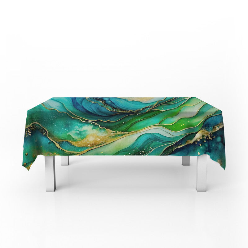 Elven Marble Rectangle Tablecloth