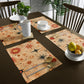 Ember Burst Solar Bloom Placemats by Wikus Schalkwyk