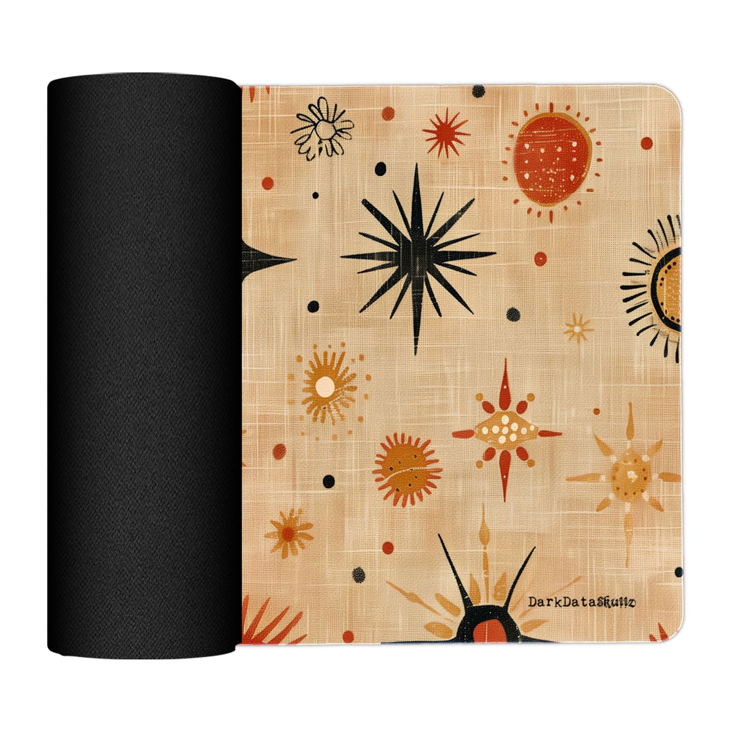 Ember Burst Solar Bloom Placemats by Wikus Schalkwyk