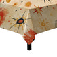 Ember Burst Solar Bloom Square Tablecloth by Wikus Schalkwyk