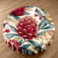 Ember Petal Bloom Round Tablecloth by Wikus Schalkwyk