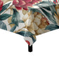 Ember Petal Bloom Square Tablecloth by Wikus Schalkwyk