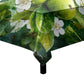 Emerald Bloom Square Tablecloth by Wikus Schalkwyk
